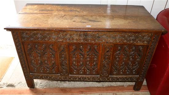 Late 17th Century oak coffer